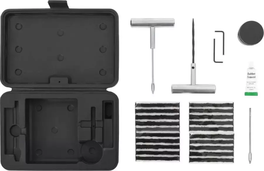 VidaXL 27-delige Bandenreparatieset voor auto's - Foto 2