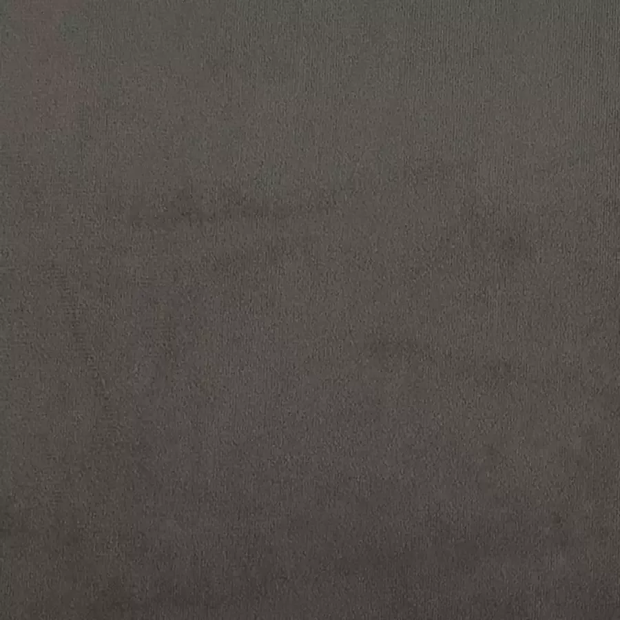 VIDAXL 3-delige Loungeset met sierkussens kussens fluweel donkergrijs