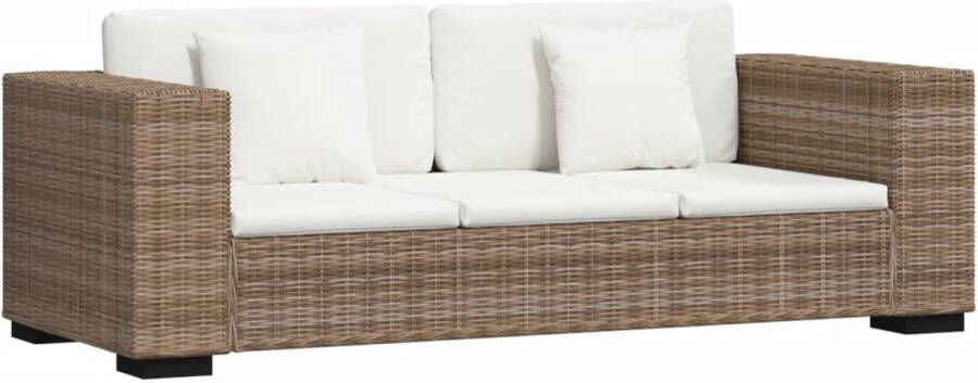 Vida XL vidaXL 3-zits bankstel set rattan 8-delig -VXL-243246 - Foto 5