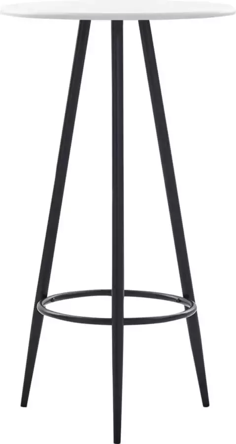 VidaXL 5-delige Barset kunststof geel