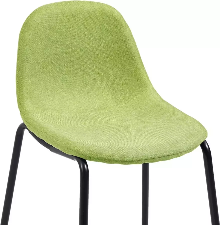 VidaXL 5-delige Barset stof groen