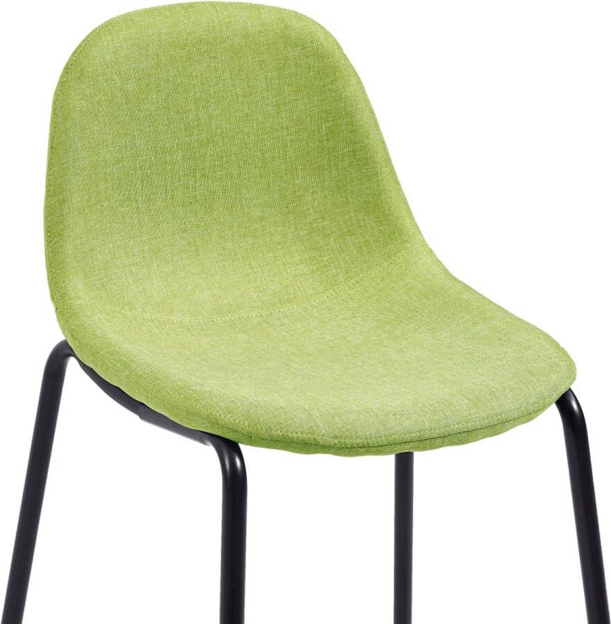 VidaXL 5-delige Barset stof groen
