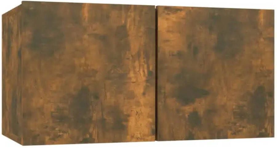 VidaXL -7-delige-Tv-meubelset-bewerkt-hout-grijs-sonoma-eikenkleurig - Foto 2