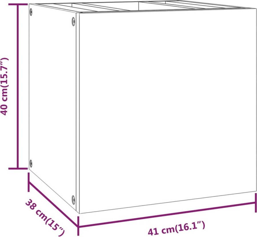 VidaXL -Badkamerwandkast-41x38x40-cm-massief-teakhout - Foto 3