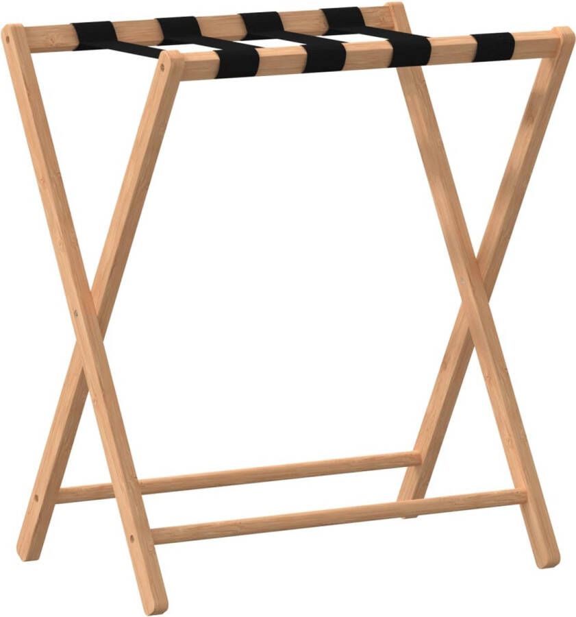 VidaXL -Bagagerek-68 5x38x58-cm-bamboe - Foto 2
