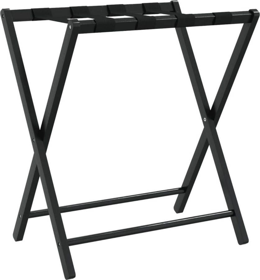 VidaXL -Bagagerek-68 5x38x58-cm-bamboe-zwart