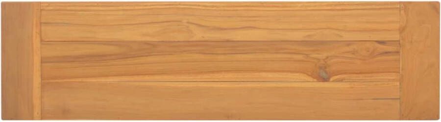 VidaXL -Bankje-110-cm-massief-teakhout - Foto 2