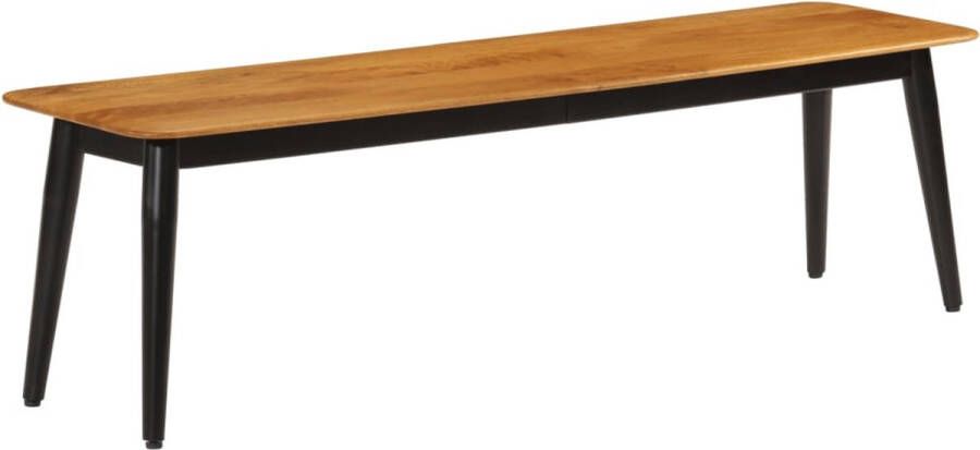 VidaXL -Bankje-160x40x45-cm-massief-mangohout-en-ijzer - Foto 3