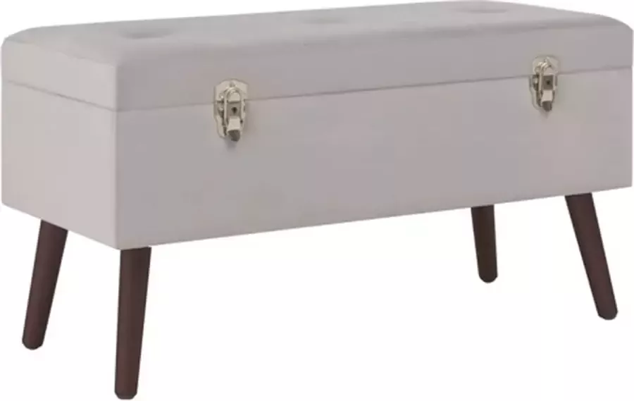 VidaXL -Bankje-met-opbergvak-80-cm-fluweel-grijs