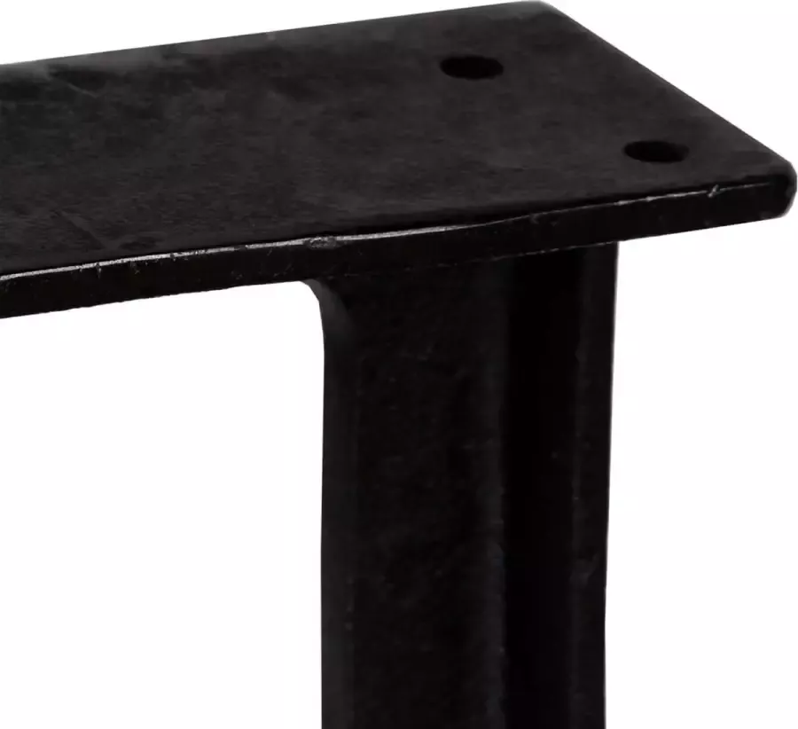 VidaXL Bankpoten 2 st A-frame gietijzer - Foto 2