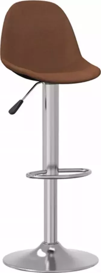 VidaXL Barkruk stof bruin - Foto 2