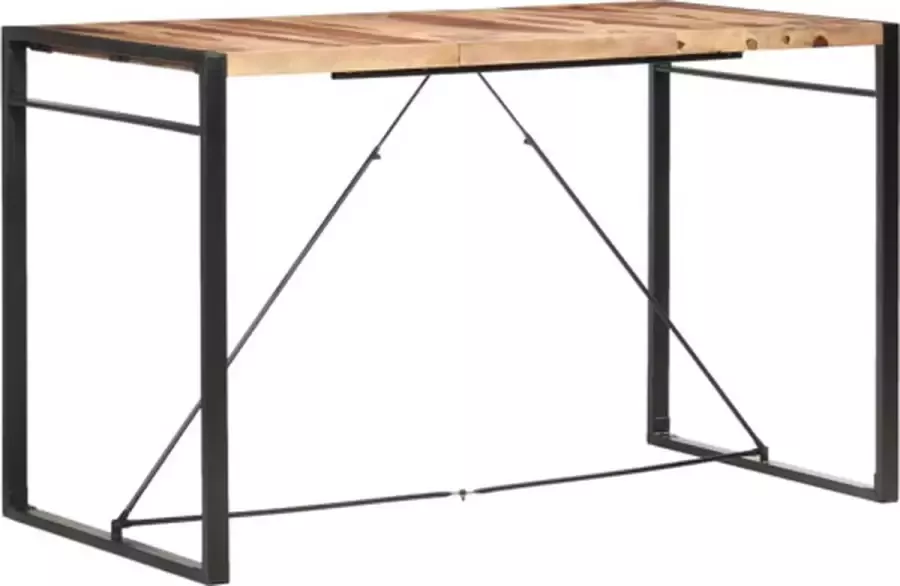 VidaXL Bartafel 180x90x110 cm massief sheeshamhout - Foto 3