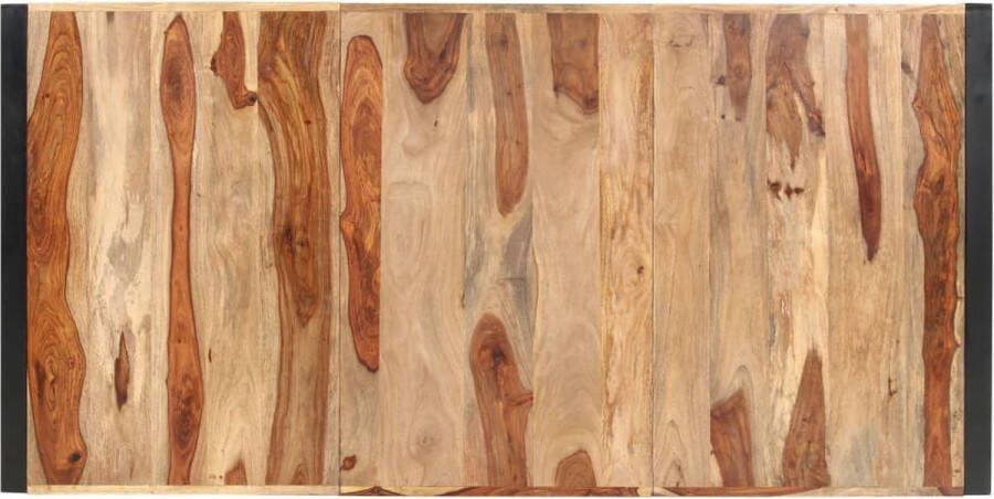 VidaXL Bartafel 180x90x110 cm massief sheeshamhout - Foto 2