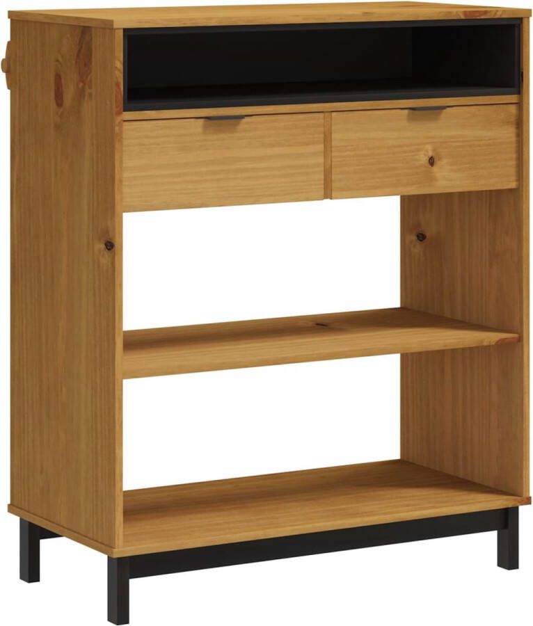 VidaXL Bartafel FLAM Massief Grenenhout 92x45x110 cm Bartafel Granenhouten Bartafel Houten Bartafel Bartafels Salontafel Eettafel Vintage Bartafel Industriële Bartafel