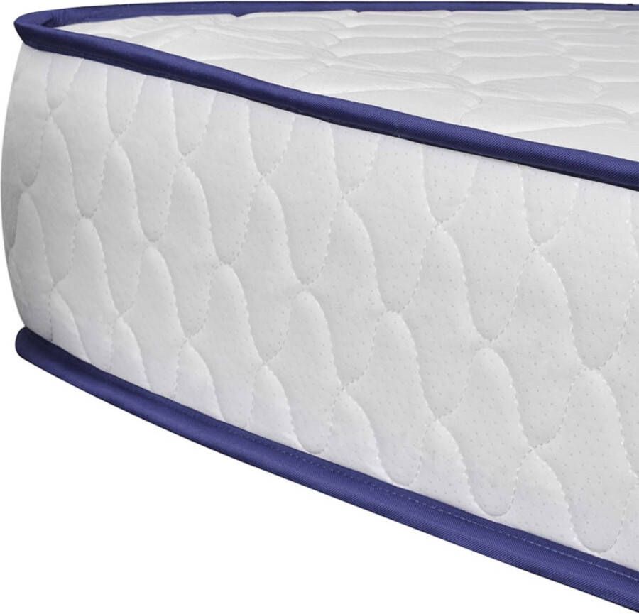 VIDAXL Bed met traagschuim matras kunstleer zwart 90x200 cm