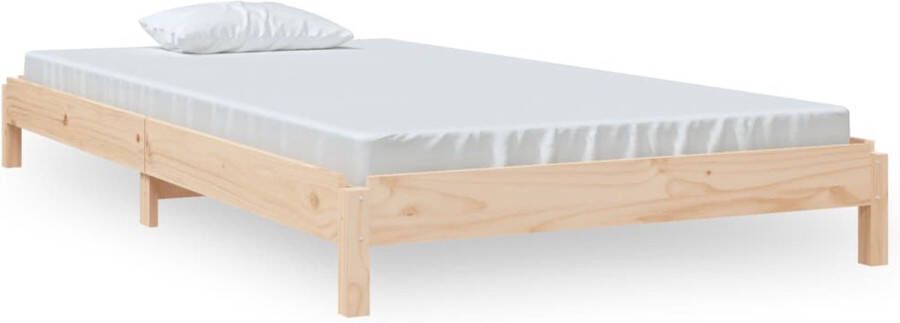 VidaXL -Bed-stapelbaar-100x200-cm-massief-grenenhout