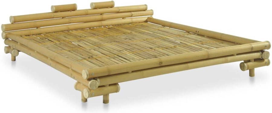 VidaXL -Bedframe-bamboe-180x200-cm - Foto 3
