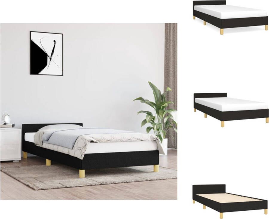 VidaXL Bedframe Bedframes 203 x 83 x 50 cm Duurzaam materiaal Bed