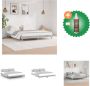 VidaXL Bedframe Betongrijs 203 x 143 x 20 cm Multiplex lattenbodem Bed Inclusief Houtreiniger en verfrisser - Thumbnail 2