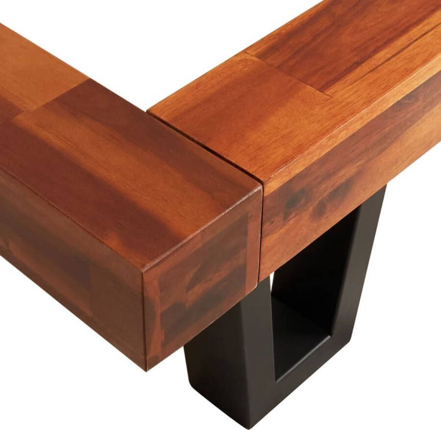VidaXL -Bedframe-boomstam-massief-acaciahout-90-cm