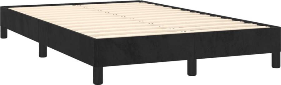 VidaXL -Bedframe-fluweel-zwart-120x190-cm - Foto 3