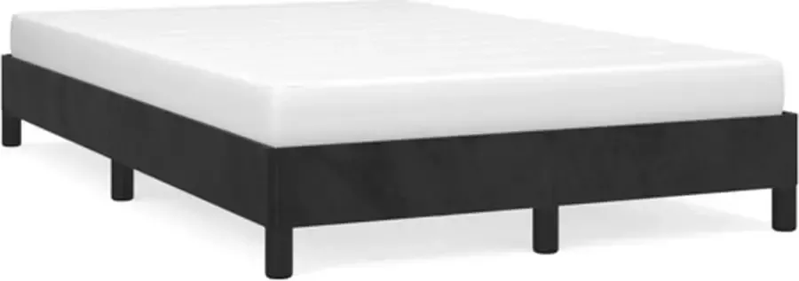 VidaXL Bedframe zonder matras 120x200 cm fluweel zwart - Foto 4