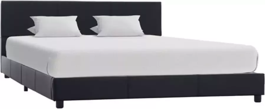 VidaXL -Bedframe-kunstleer-zwart-120x200-cm