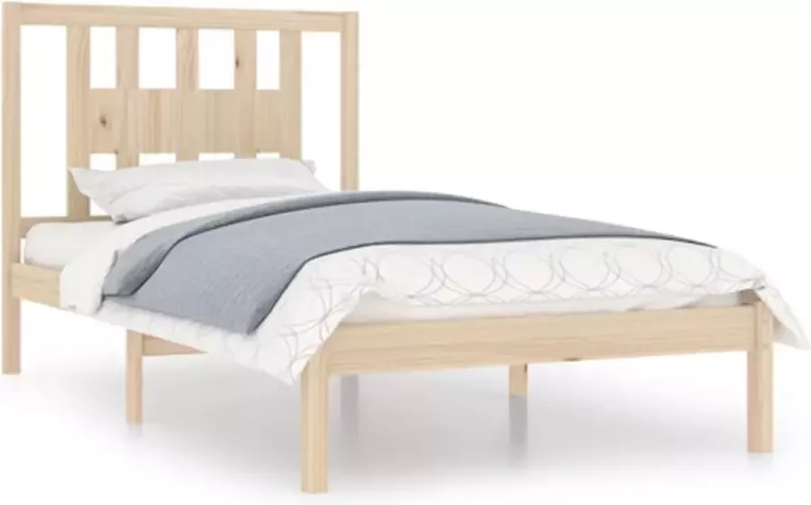 VidaXL -Bedframe-massief-grenenhout-100x200-cm - Foto 18