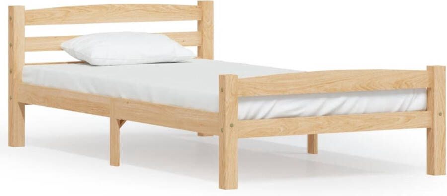 VidaXL -Bedframe-massief-grenenhout-100x200-cm - Foto 4