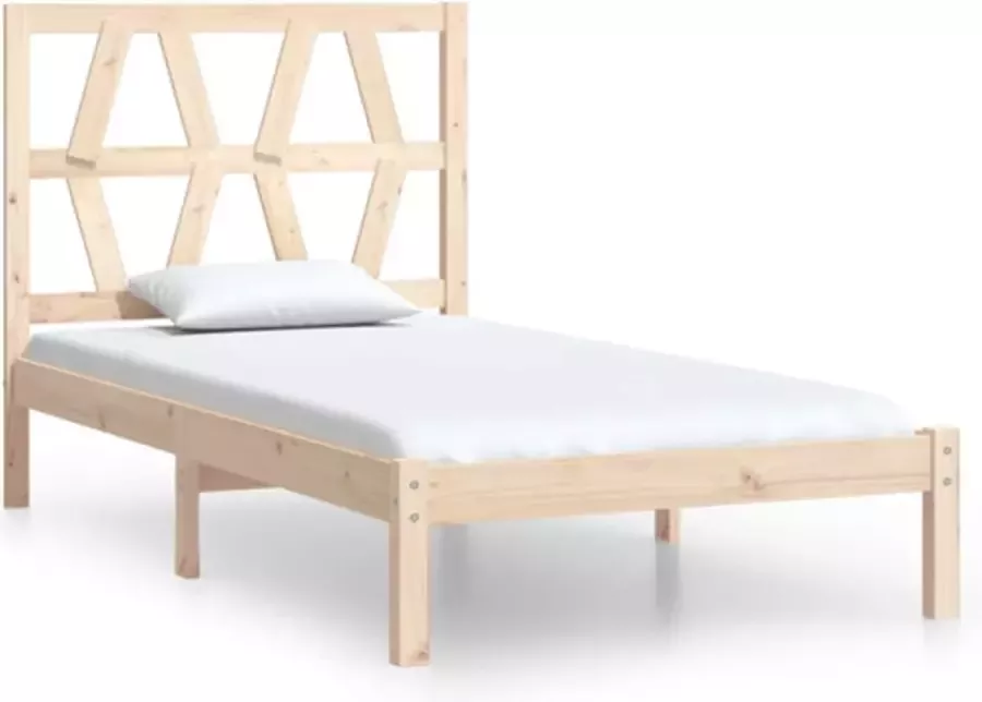 VidaXL -Bedframe-massief-grenenhout-100x200-cm - Foto 12