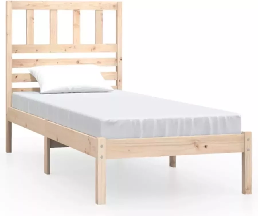 VidaXL -Bedframe-massief-grenenhout-100x200-cm - Foto 3