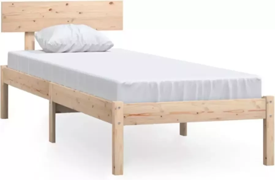 VidaXL -Bedframe-massief-grenenhout-100x200-cm - Foto 10