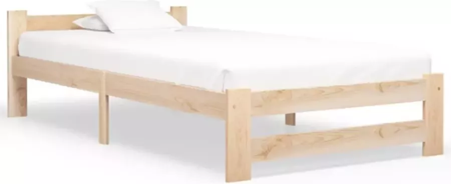 VidaXL -Bedframe-massief-grenenhout-100x200-cm - Foto 2