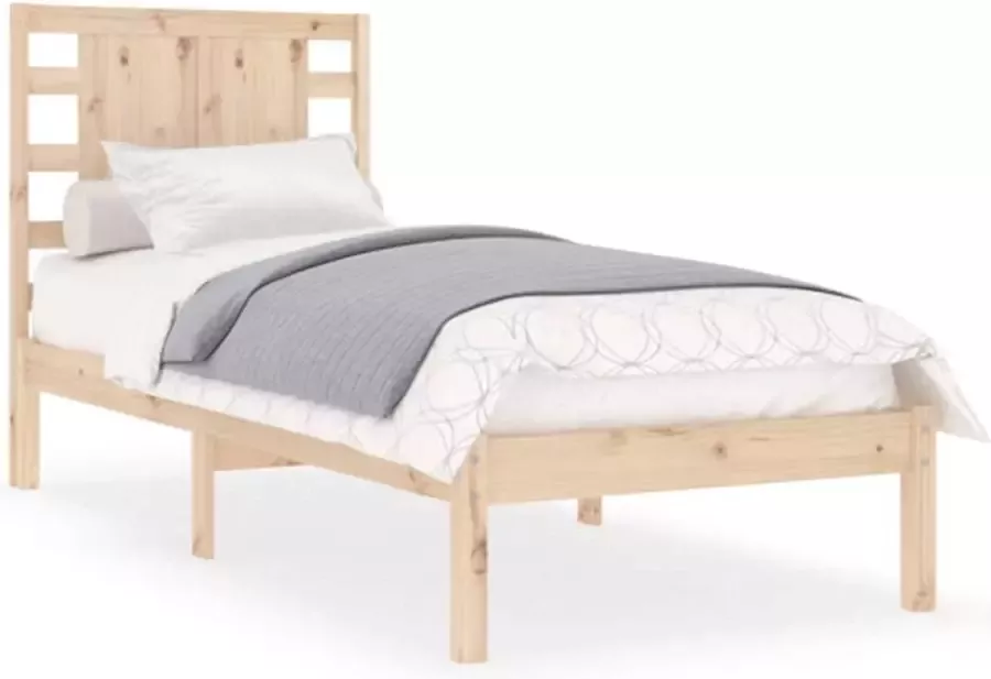 VidaXL -Bedframe-massief-grenenhout-100x200-cm - Foto 14