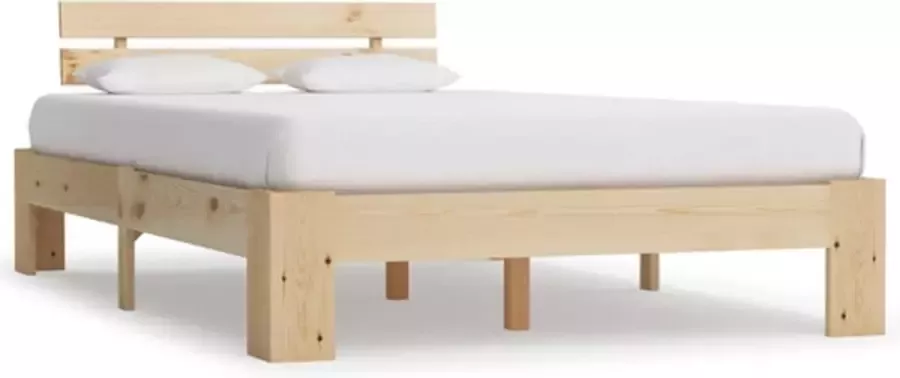 VidaXL -Bedframe-massief-grenenhout-120x200-cm - Foto 2