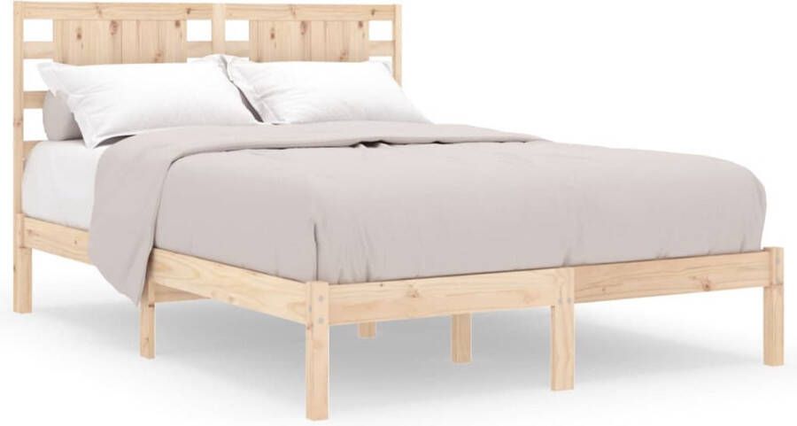 VidaXL -Bedframe-massief-grenenhout-120x200-cm