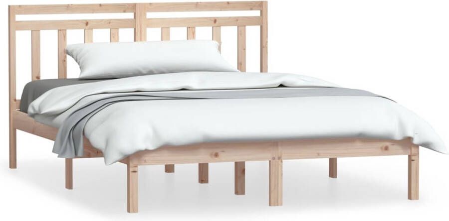 VidaXL -Bedframe-massief-grenenhout-120x200-cm