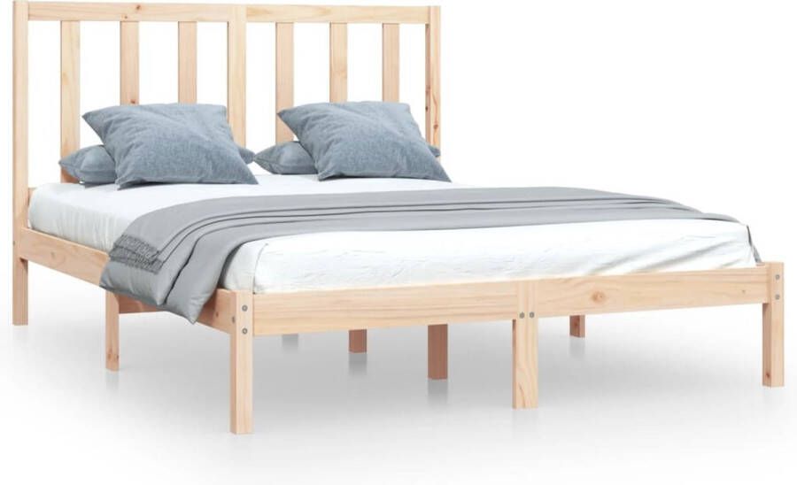 VidaXL -Bedframe-massief-grenenhout-120x200-cm