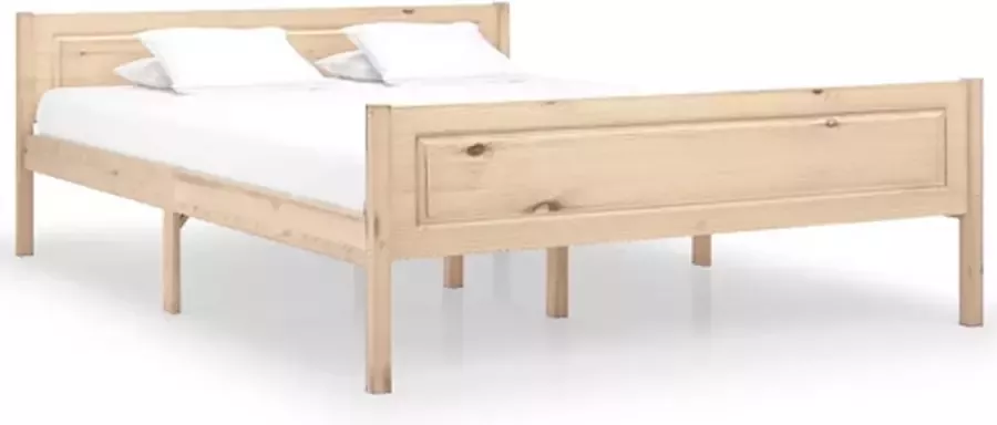 VidaXL -Bedframe-massief-grenenhout-120x200-cm - Foto 2