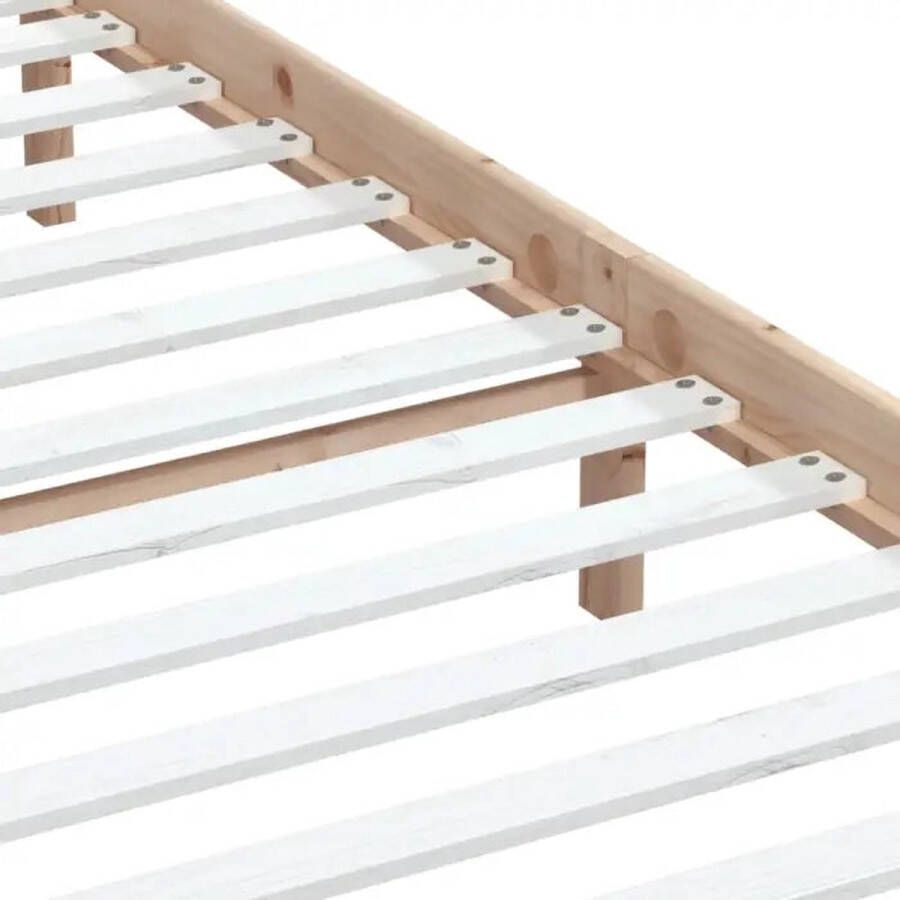 VidaXL -Bedframe-massief-grenenhout-120x200-cm