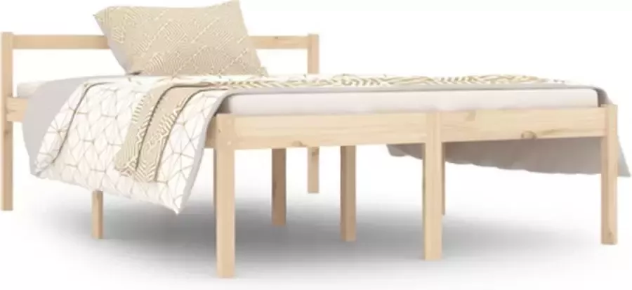 VidaXL -Seniorenbed-massief-grenenhout-135x190-cm-Small-Double - Foto 4