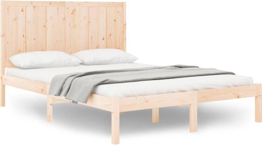 VidaXL -Bedframe-massief-grenenhout-140x190-cm - Foto 5