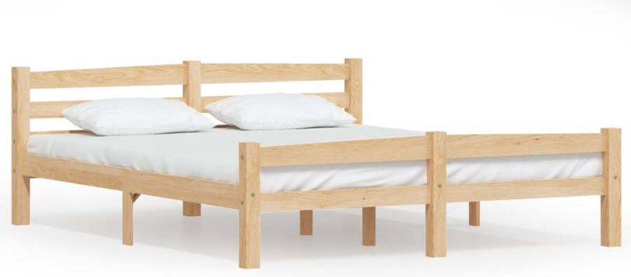 VidaXL -Bedframe-massief-grenenhout-160x200-cm - Foto 3