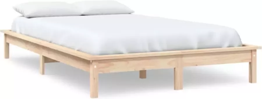 VidaXL -Bedframe-massief-grenenhout-160x200-cm - Foto 2