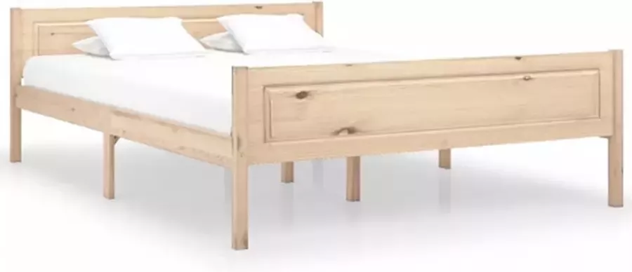 VidaXL -Bedframe-massief-grenenhout-160x200-cm - Foto 2