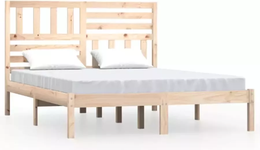 VidaXL -Bedframe-massief-grenenhout-160x200-cm - Foto 5