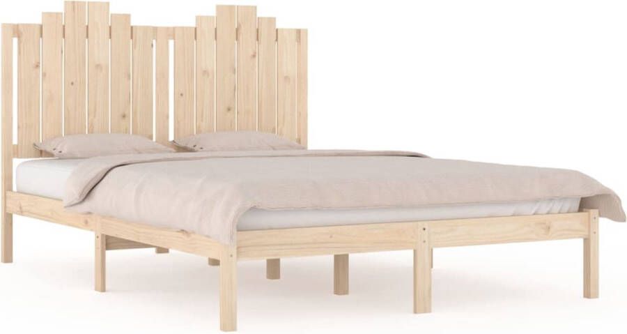 VidaXL -Bedframe-massief-grenenhout-180x200-cm-Super-King-Size - Foto 3