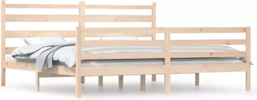 VidaXL -Bedframe-massief-grenenhout-200x200-cm - Foto 3