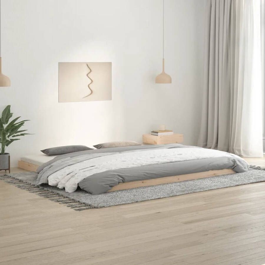 VidaXL -Bedframe-massief-grenenhout-200x200-cm - Foto 2