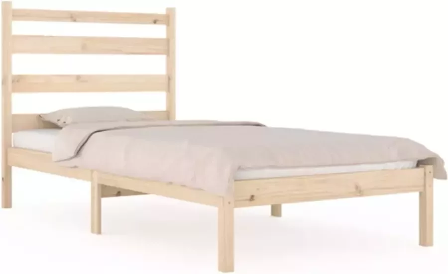 VidaXL -Bedframe-massief-grenenhout-90x190-cm-3FT-Single - Foto 3